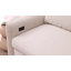 Canapé-lit convertible convertible avec causeuse USB à 2 places en velours côtelé pour petits espaces-1315695129