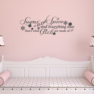 Text & Numbers Non-Wall Damaging Wall Decal