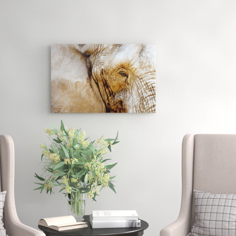Elephant Eye Photographic - Wrapped Canvas, 50cm H x 76cm W