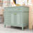 Bathroom Vanity with Sink, 3 Drawers and 2 Soft-Close Doors-1523263816