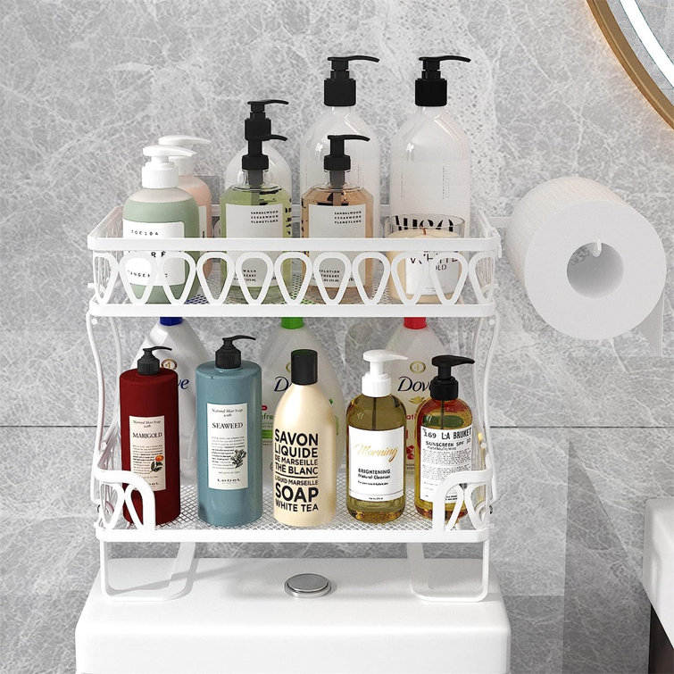 Rebrilliant Metal Freestanding Bathroom Shelves & Reviews