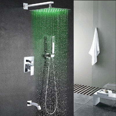 Perlude Stainless Steel Shower Set