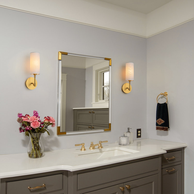 1-Light Linen Wall Sconce