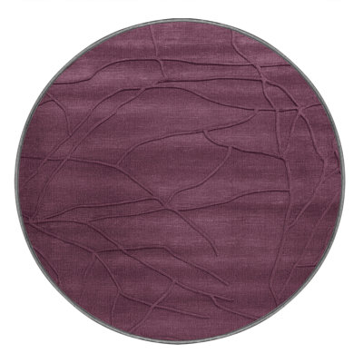 Machine Washable Abstract Brown Area Rug