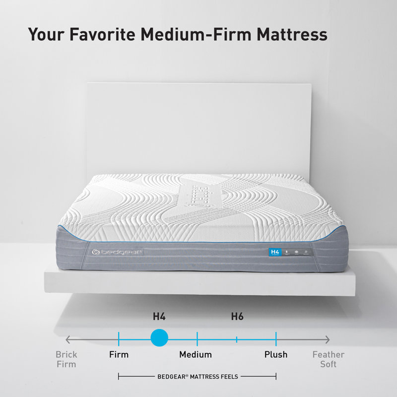 Bedgear H4 Performance Hybrid Mattress - Medium Firm, Queen