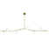 Mull 10 - Light Dimmable Modern Linear Chandelier