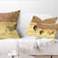 Coussin lombaire en namib zèbres