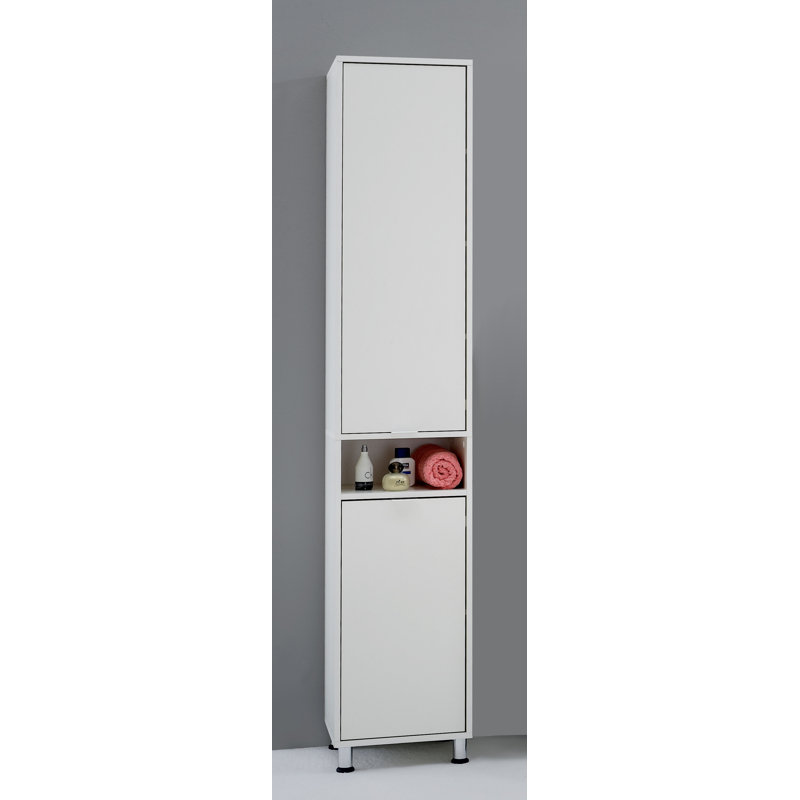 Keomi Freestanding Linen Cabinet