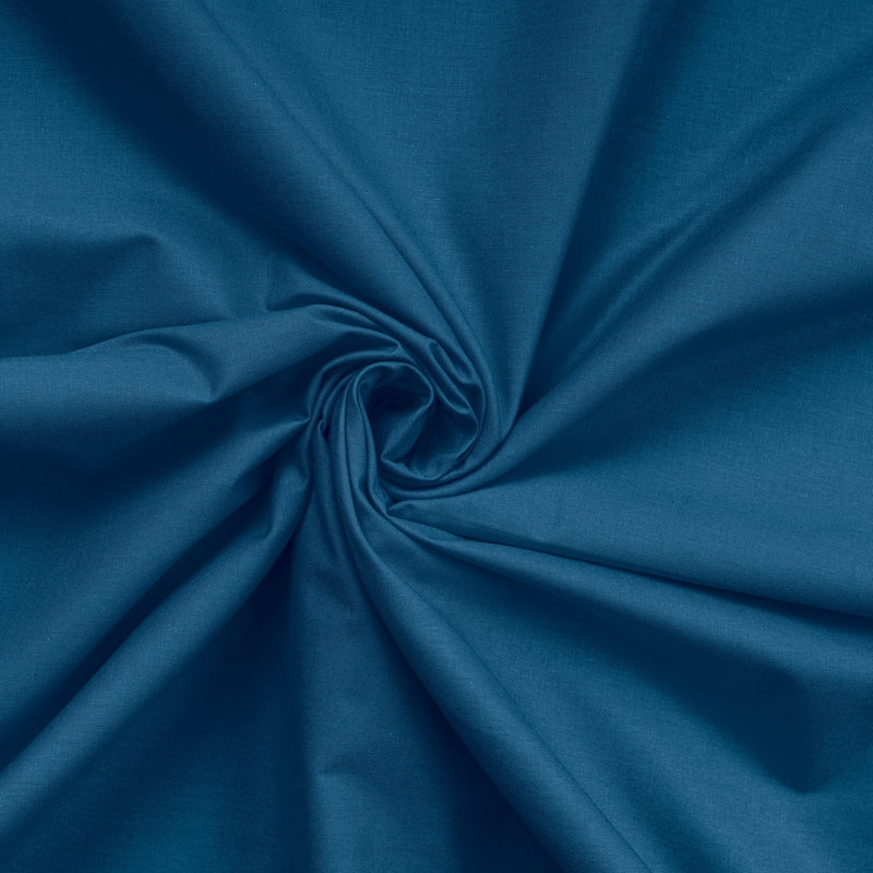 Premium Oxford Pillowcase Set (2 Pieces), Petrol Blue, 19.7 x 27.6 inches | 100% Cotton Ranforce, 145 Thread Count | Envelope Closure Design, Soft & Durable, Machine Washable for Easy Care