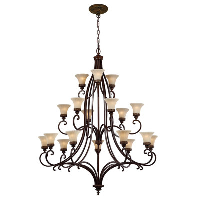 Pritzker 18 - Light Shaded Chandelier