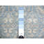 Tapis de couloir oriental bleu en laine noué à la main 2 pi 8 po x 15 pi 2 po 46DEDEF9BC9B469690C1B825F8ABA1D2