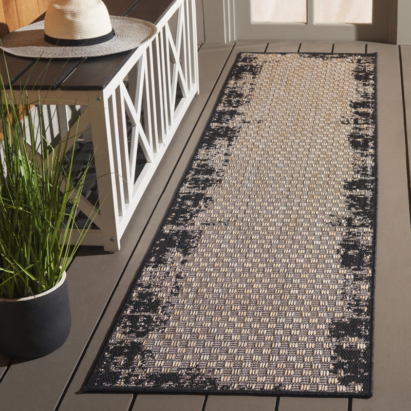 Lanam Performance Performance Abstract Rug, Runner 2' x 8'