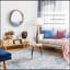 Miroir mural en bois 30,75 po