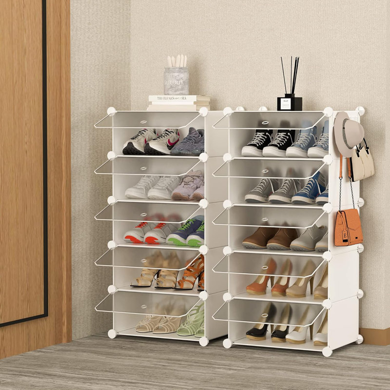 10 Pair Shoe Rack