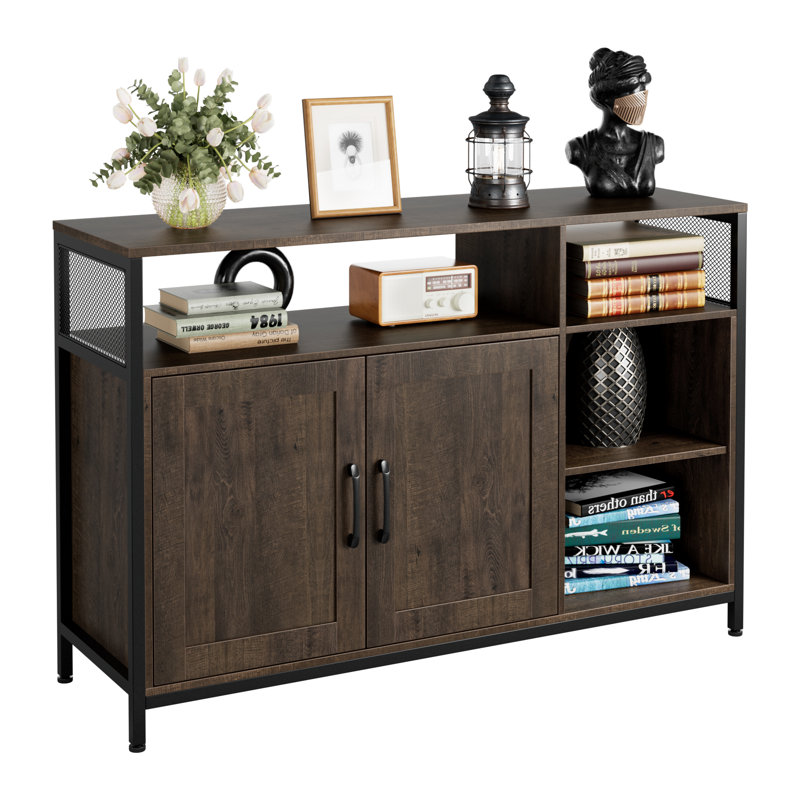 113.5cm Sideboard, Dark Brown