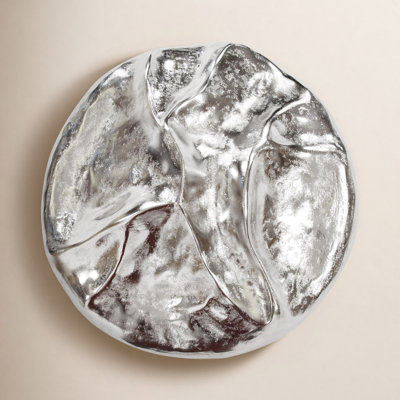 Round Metal Wall Mounted Sculpture