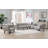 Keiya Transitional 65"L Linen Fabric Upholstered Loveseat in Brown