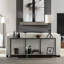70 po Table d'appoint brun en travertin_Console_
