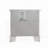 Sauval 2-Drawer Nightstand in White