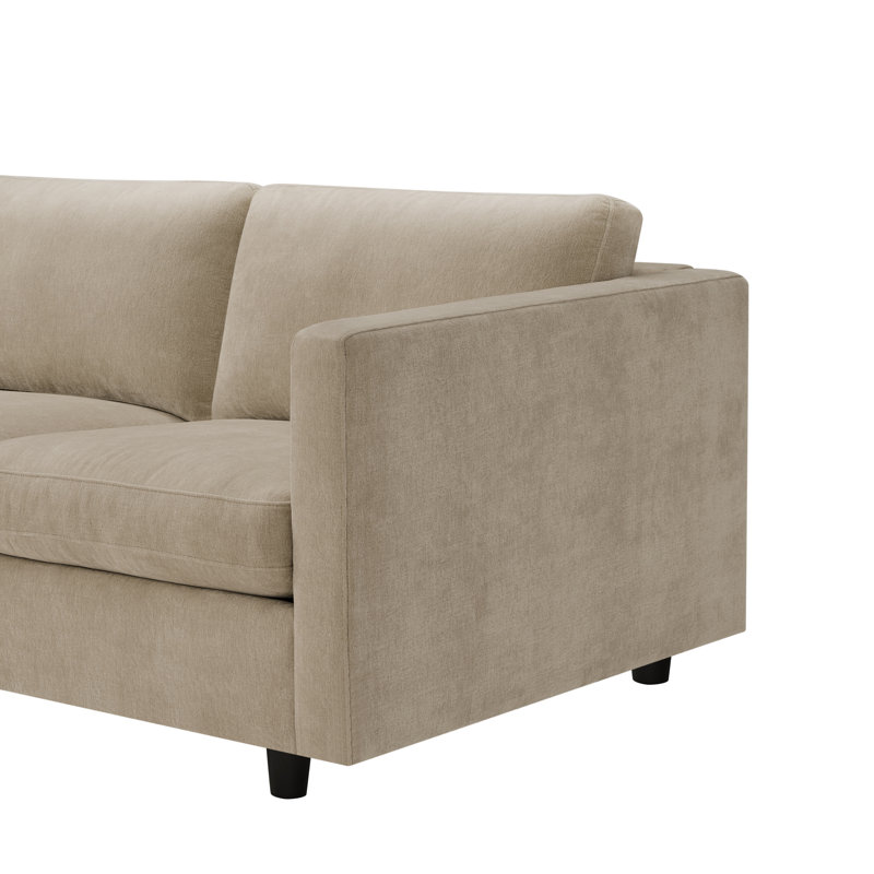 Canapé rembourré 100 po Fleetwood, Wicker Chenille
