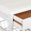 Lateek Wood Kitchen Cart
