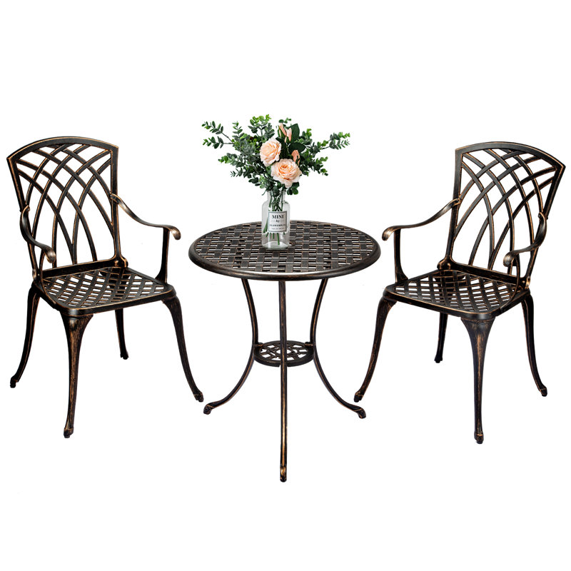 2 - Person Patio Dining Set with Round Table