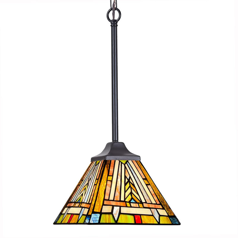 Ava-Mae 1 - Light Blackish Bronze Single Pendant