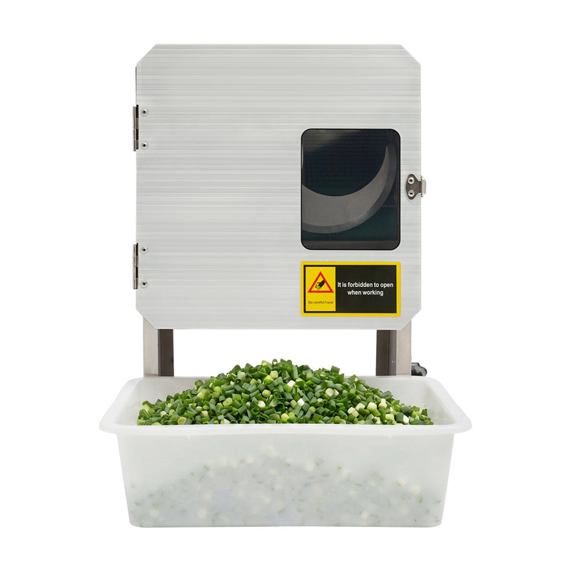 200W Commercial Spring Onion Shredder Electric Vegetable Shredder with Adjustable Thickness