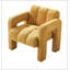 Fauteuil d'appoint rembourré 31,10 po-598387249