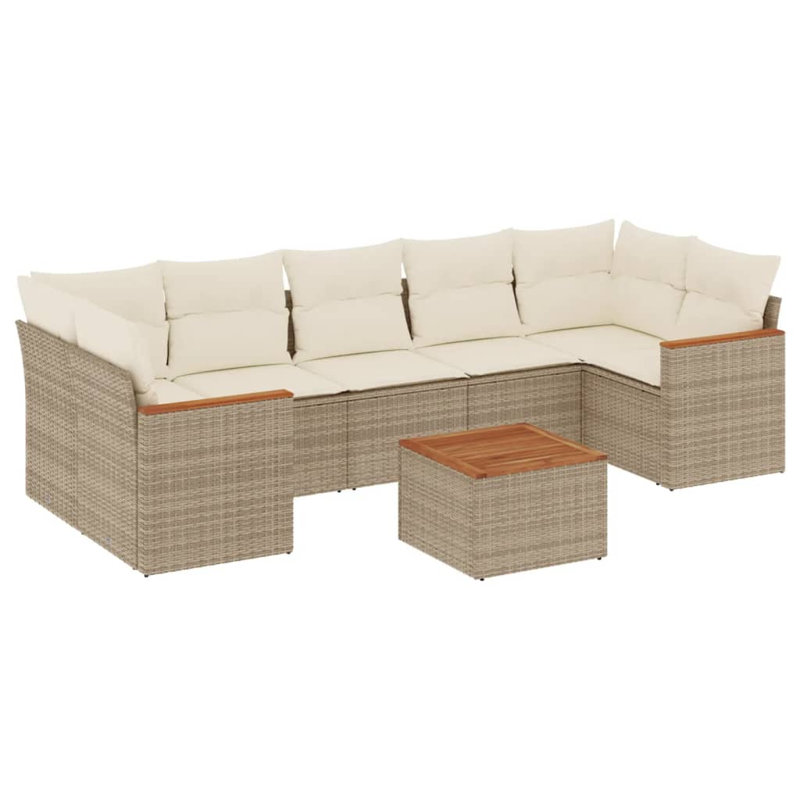 Ensemble de canapé de jardin Vidaxl