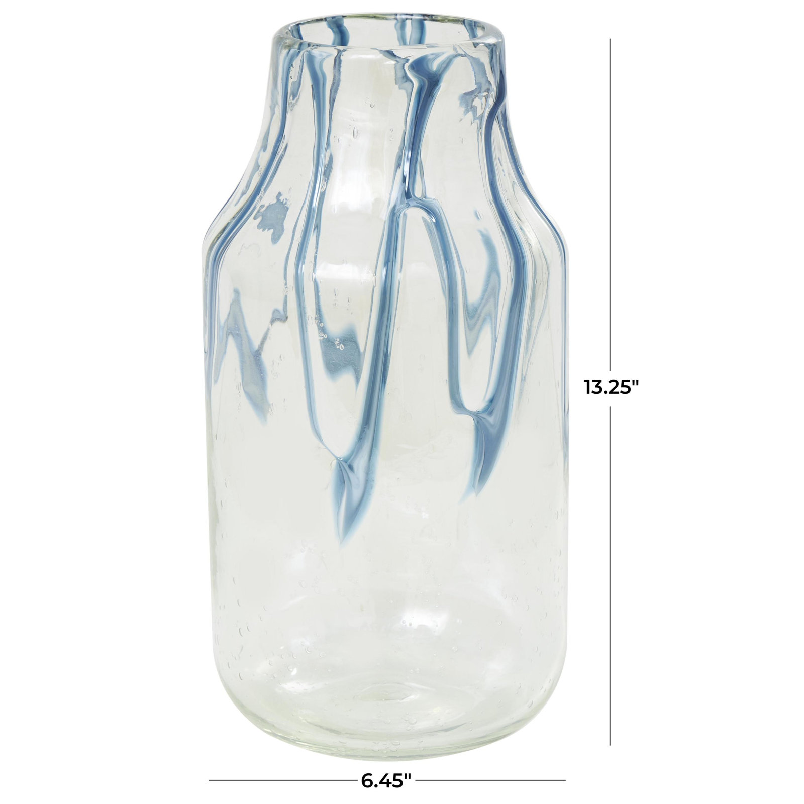 Fahey Handmade Table Vase,  13.25"H x 6.45"W x 6.45"D