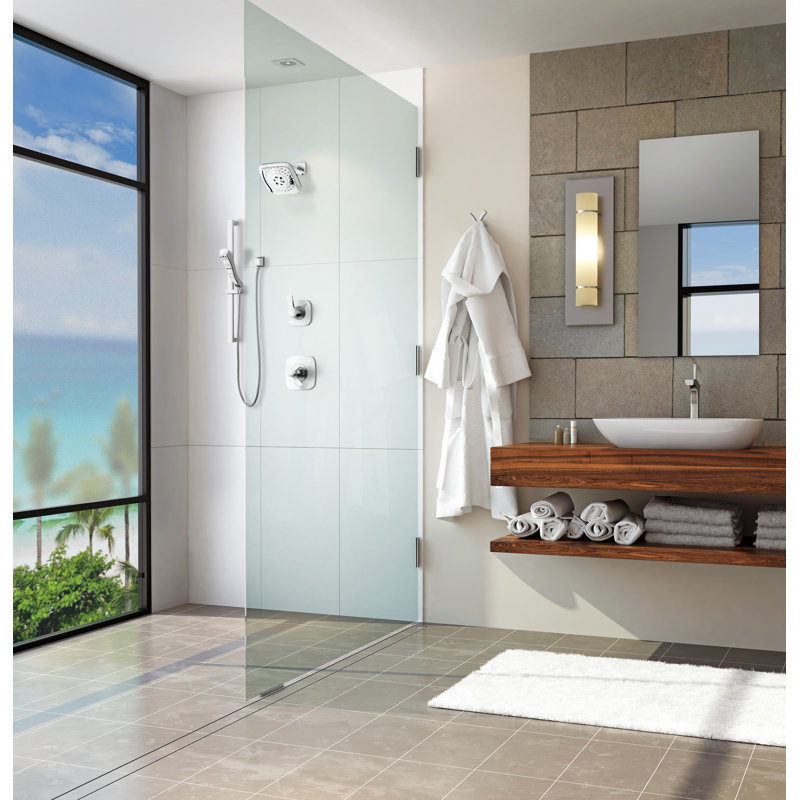 Tesla® 5" x 5" Faucet Trim, Chrome