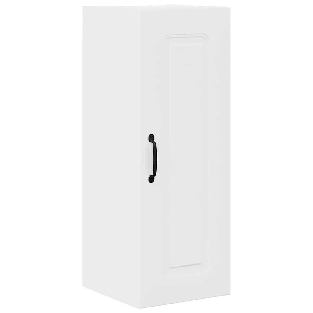 VIDAXL Kalmar Single Door Kitchen Cabinet - Wood - White - 80x30x31cm - Image 2