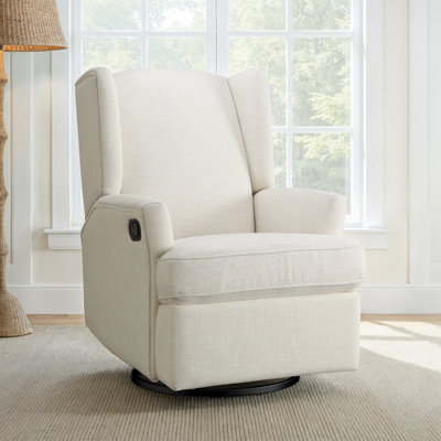 Fauteuil à oreilles oscillant inclinable pour chambre de bébé Heming