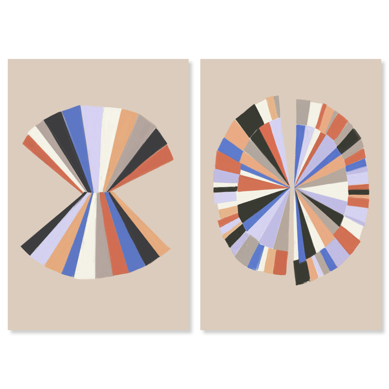 Minimally Perfect Set Set by Oliver Gal, 30"H x 45"W, Gallery Wrapped