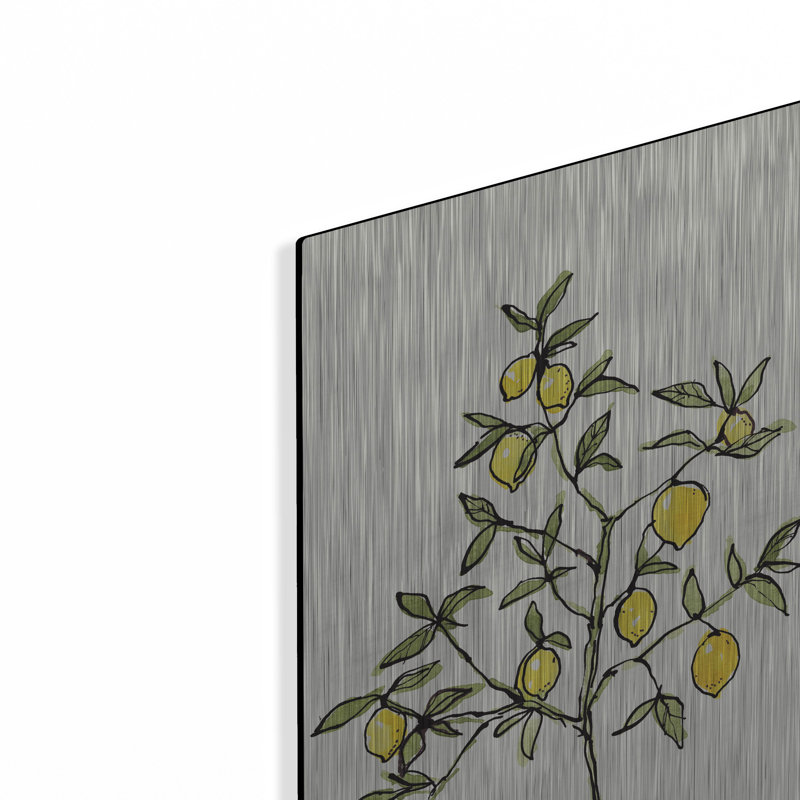 "Citron V" par Anne Tavoletti, H 24 po x l 12 po