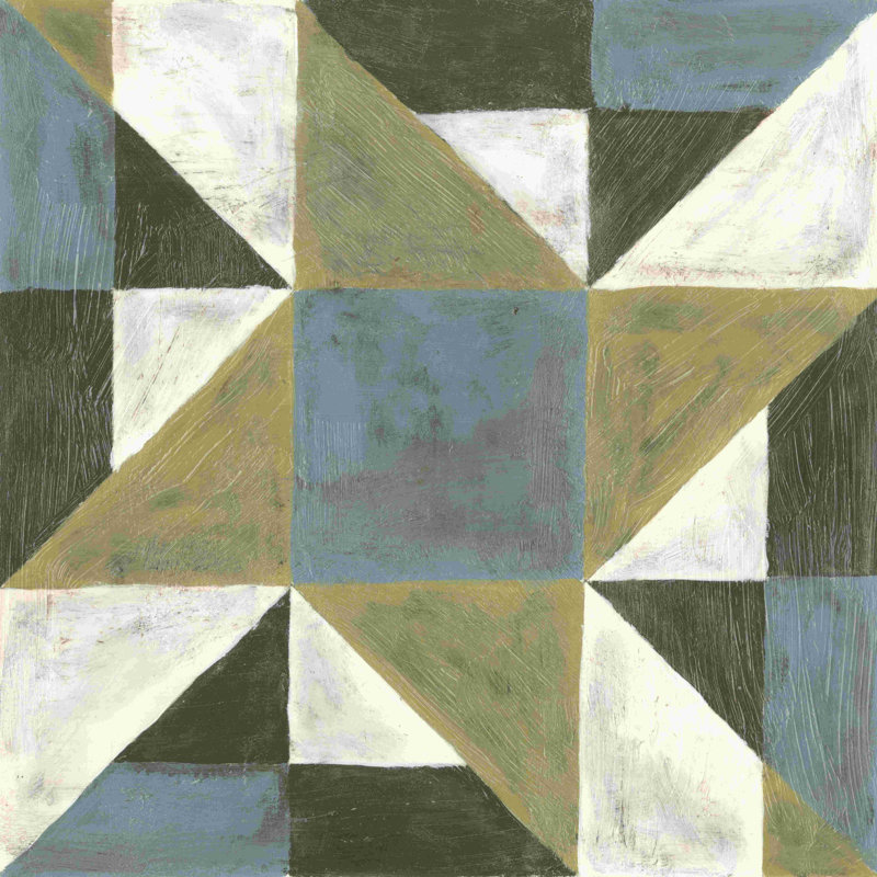 Patchwork Tile I, 12" H x 12" W