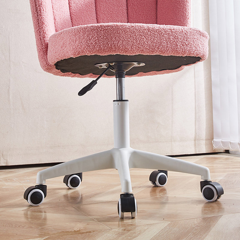 Chaise de bureau à domicile, fauteuil de coiffeuse Fluffy