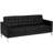 Amjed Contemporary Button Tufted LeatherSoft Sofa w/ Steel Frame-921750829