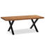 Graton Cross Legs Coffee Table