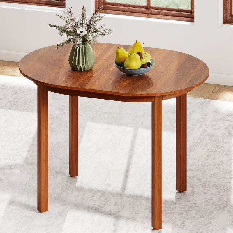 Oval Solid Wood Dining Table