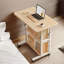 Adjustable Height Solid Wood Solid Wood Computer Desk-1526337182