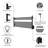 Straight Towel Rail Towel Warmer-86725673