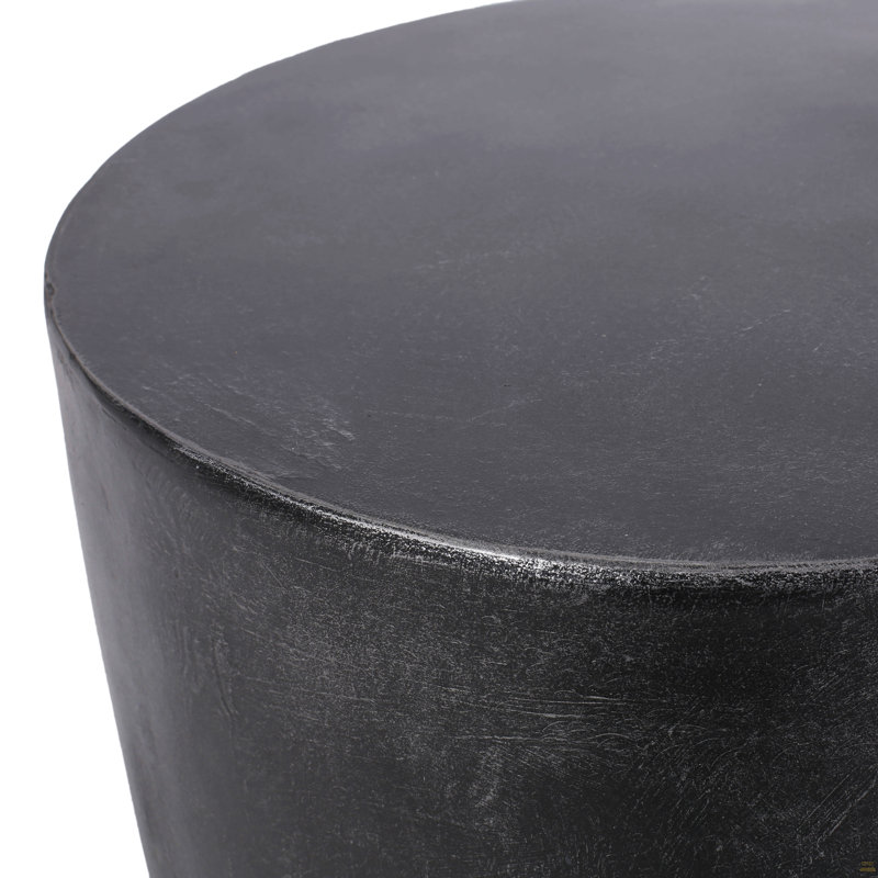 Outdoor Lightweight Concrete Side Table