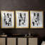 ABSTRACT Series XL - Impression encadrée de qualité supérieure sur mesure mat - 3 pièces-1935431038-1935431039