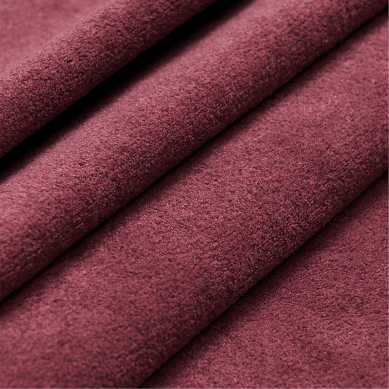Canapé-lit modulaire convertible en forme de L, tissu chenille bourgogne adapté aux animaux de compagnie, mousse à haute densité 4 couches, canapé-lit moderne pour le salon