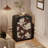 Retro Three-Drawer Single-Door Accent Cabinet