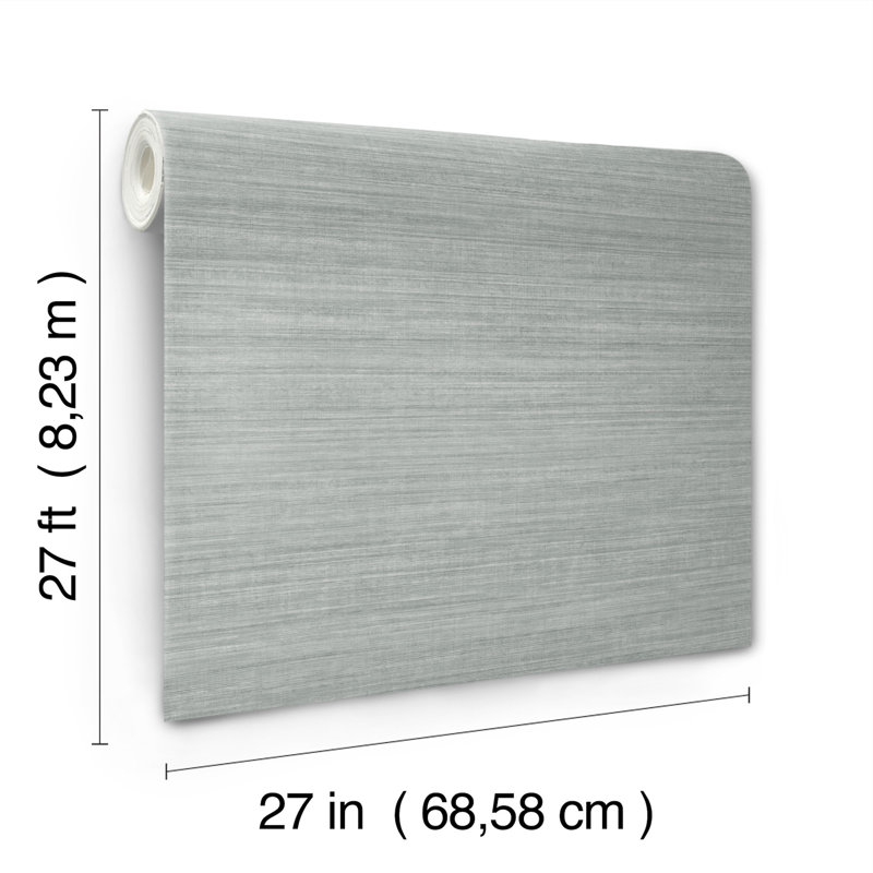 Papier peint imitation ardoise Silk Essence, Gris