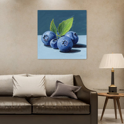 Beautiful Blueberries Contemporary Art