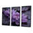 Toile avec cadre flottant noir sélectionné